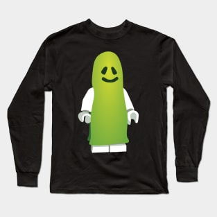 Spooky Lego Ghost Long Sleeve T-Shirt